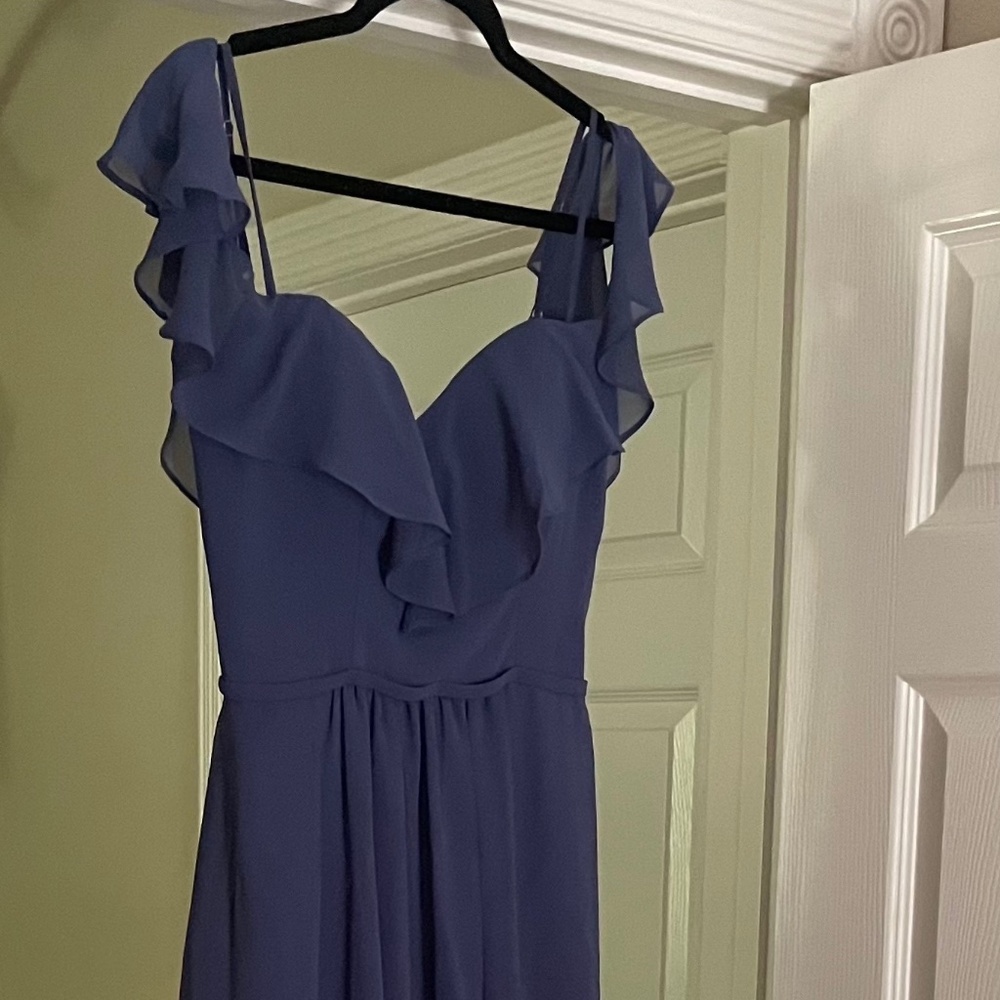 Kennedy Blue Bridesmaids Dress - Storm
